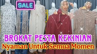 Cantik Maksimal Dengan Gamis Brokat Pesta • Bikin kamu Makin Glowing