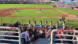 2024.06.22【中華職棒 CPBL】Rakuten Monkeys 樂天桃猿 VS 富邦悍將《辣年糕趴•主題日》應援舞台 ~ 韓國職棒 樂天巨人應援團～舞蹈表演