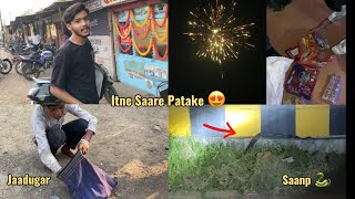 Itne Saare Patake 😍 | Saanp 🐍 | Jaadugar 🤡 Day 98