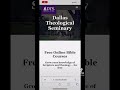 free seminary courses theologycourses seminaryclasses