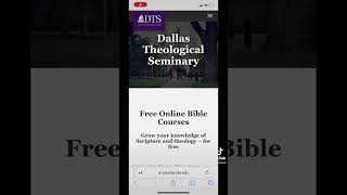 Free Seminary Courses #theologycourses #seminaryclasses