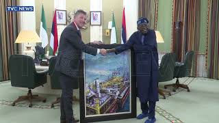 WATCH: President Tinubu Receives ExxonMobil President, Others