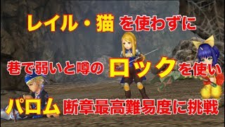 【DFFOO】レイル・猫を使わずにロックで「パロム断章最高難易度」のスコアミッションをコンプ！  #47【オペラオムニア】