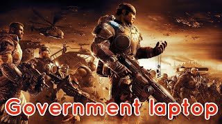 Gears Of War 1 Government laptop gameplay | amd r4 graphics | 4GB Ram | lenovo e41-15