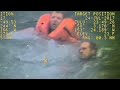 Coast Guard video captures captain rescuing crew member