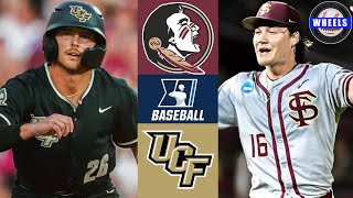 #8 Florida State vs UCF | Regional Winners Bracket | 2024 College Baseball Highl