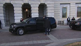 Former presidents arrive for Biden inauguration