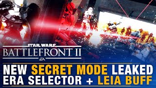 Battlefront Update | New SECRET MODE Leaked + Era Selector Release Date + Leia B