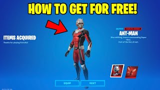 How To Get Ant Man Skin NOW FREE In Fortnite Free Ant-Man Bundle