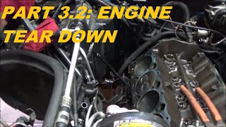 Video 22 - Part 3.2: Engine Tear Down to Heads - C4 Corvette / Rebuild Engine / Engine Rebuild