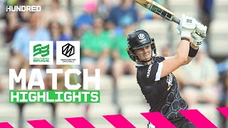 Laura Wolvaardt hits CLASSY 78* 👏 | Southern Brave vs Manchester Originals Highlights