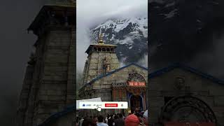 Jay Shri Kedarnath dham Devon ke Dev Mahadev pahadon ke Raja Himalaya parvat #mahadev #kedarnath #om