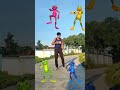 green frogs to red frog yellow frog green frog u0026 blue frog dancing frog 😍😜 vfx magic video