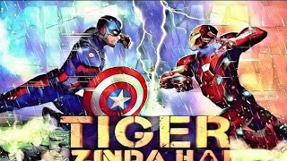 Tiger Zinda Hai Remix Trailer Video  |Captain America Vs Ironman| A\K Remix King