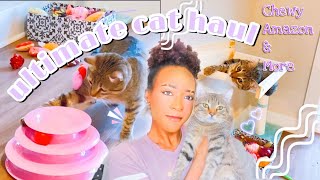 Unboxing a $300+ Cat Haul | Amazon cat haul