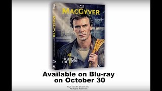 “MacGyver: The Complete First Season” on Blu-ray October 30, 2018
