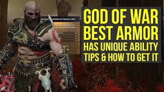 God of War Best Armor From Niflheim Has An Unique Ability - MIST SET (God of War 4 Best Armor)