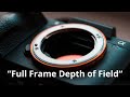 Does Sensor Size Actually Affect Depth of Field?