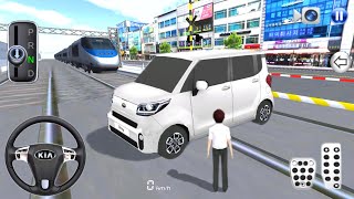 New Kia Ray Minicar Driving In The City - 3D Korean Car Driving Class - Best Android Gameplay