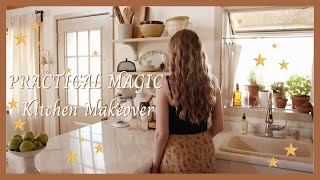 Practical Magic Kitchen Makeover ✨
