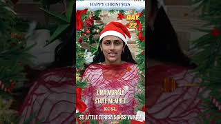 #Christmasmessage #kcsl #stltghssvaikom l Uma Muraly