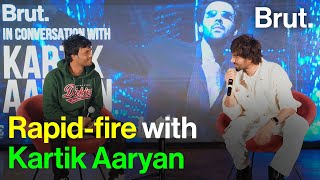 Rapid-fire with Kartik Aaryan