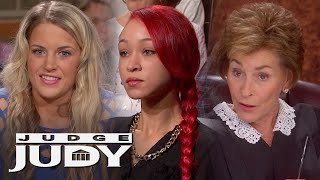 Judge Judy Throws Man’s New Girlfriend Out of Court!