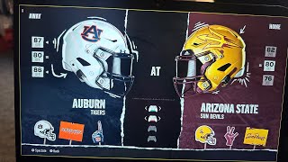 NCAA Football January Madness: 1st Round  #14 Auburn at #3 Arizona State (Fiesta Region)