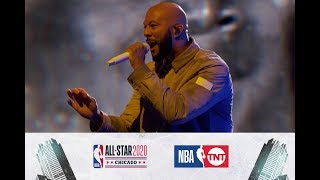 Common Opens Up the All-Star Game  | All-Star 2020
