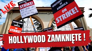 🔴 Scenarzyści strajkują - PRODUKCJA filmów zagrożona| LIVE