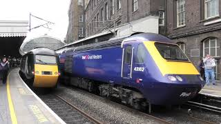 (HD) The Great Western Railway HST Farewell day at London Paddington - 18/5/19