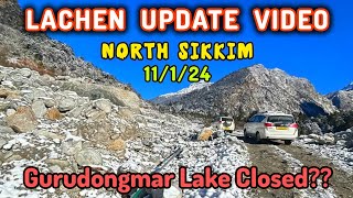 Lachen Road Update || North Sikkim Update Today ||North Sikkim Tour || North Sikkim Latest Update