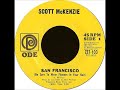 Scott McKenzie   San Francisco Be Sure to Wear Flowers in Your Hair