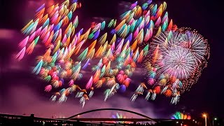 Shinmei Fireworks Festival 4K-HDR video