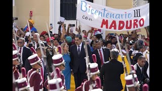 Caracas prepares for Nicolás Maduro's third term inauguration ceremony as Venezuela closes border cr