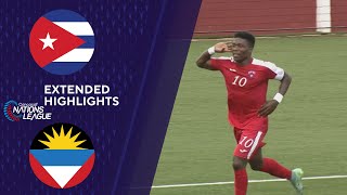 Cuba vs. Antigua & Barbuda: Extended Highlights | CONCACAF NL | CBS Sports Golazo