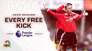 Every David Beckham free kick goal in the Premier League | NBC Sports