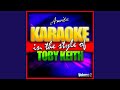 Get My Drink On (In the Style of Toby Keith) (Karaoke Version)