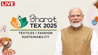 JANABHERI ||LIVE: PM Modi participates in Bharat Tex 2025 at Bharat Mandapam, New Delhi