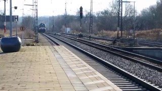 Rheingold mit Vectron in Grafing Bahnhof