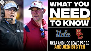 College Football UPDATE: ALL You Need To Know About USC & UCLA to Join the Big Ten | CBS Sports HQ