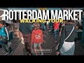 Rotterdam open market - walking in Rotterdam open markt