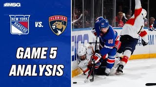 Rangers fall in Game 5 to Panthers 3-2 | New York Rangers