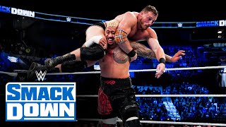 Ridge Holland & Butch vs. Sami Zayn & Solo Sikoa: SmackDown, Oct. 28, 2022