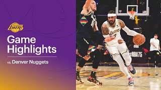 HIGHLIGHTS: Los Angeles Lakers vs Denver Nuggets