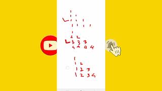 Python Pattern Programs - Printing Numbers in Right Triangle Shape2022