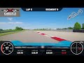 2023 at NCM (National Corvette Museum) track in the GT3. This is my personal best so far at 2:17.97