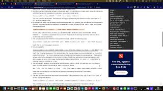 10 Blind SQL injection with conditional errors