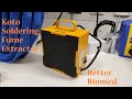 Kotto Soldering Fume Extractor Review