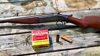 Vintage Winchester Ranger 24 Gauge Ammo Range Testing + Buckshot